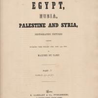 Egypt noubie palestine et syrie 1