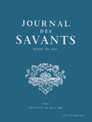 Journal des Savants
