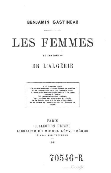 Les femmes en algerie 1